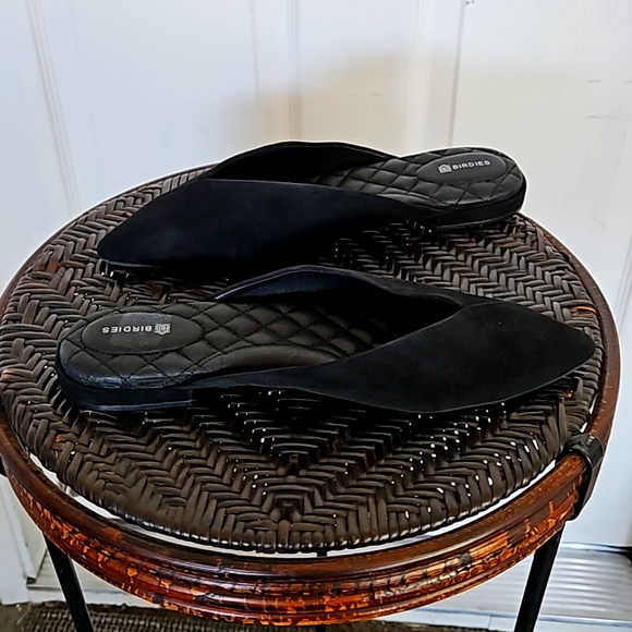 Birdies Black Quilted Flats Ladies Size 9.5 - Picture 4 of 9